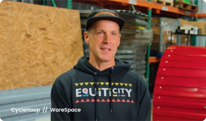 CycleHoop US, a real WareSpace tenant