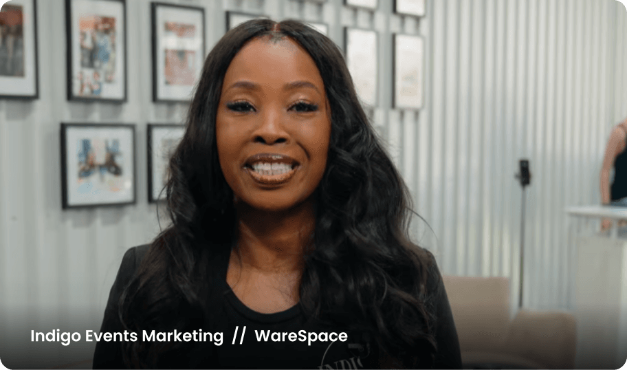 Indigo Events Marketing, a real WareSpace tenant
