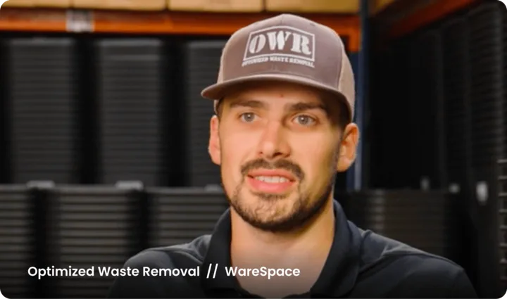Optimized Waste Removal, a real WareSpace tenant