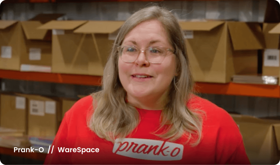 Prank-O, a real WareSpace tenant