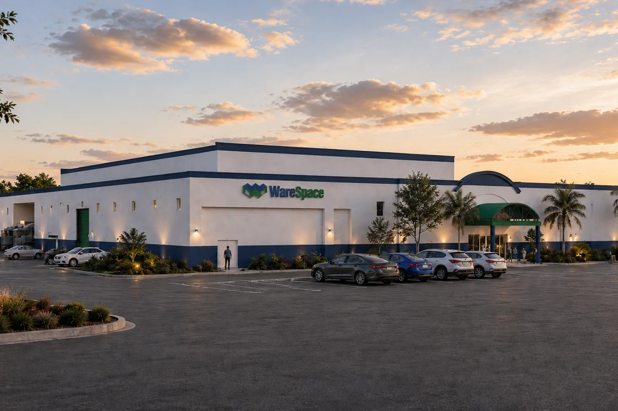 Architectural rendering of WareSpace Medley in the Miami-Dade industrial market