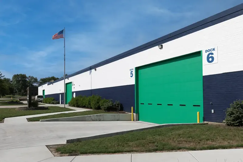 Loading docks at WareSpace Downers Grove