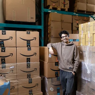 WareSpace tenant Prepfort picking inventory from labeled distribution bins