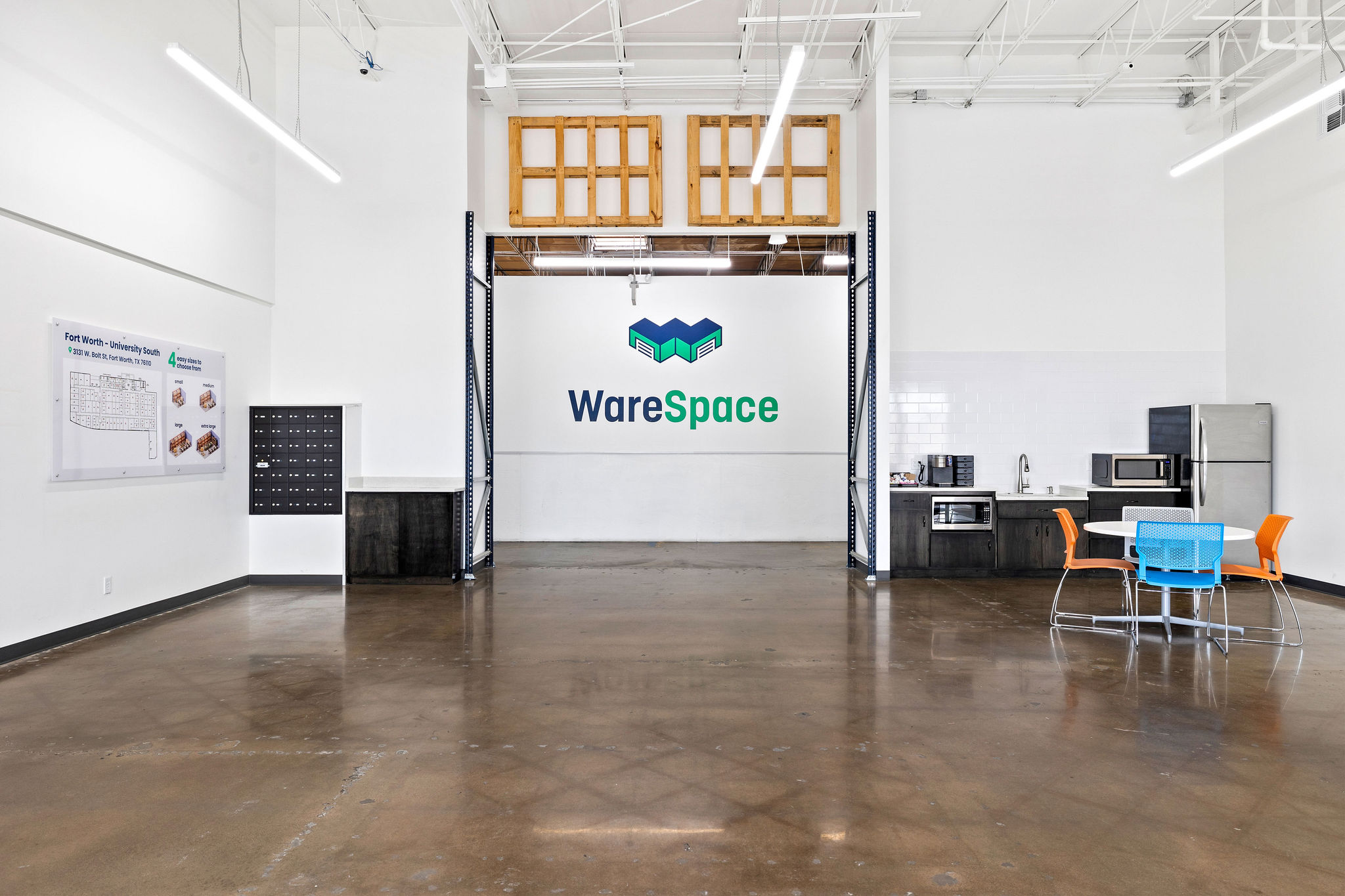 WareSpace Shared Warehouse Units University South Fort Worth Texas