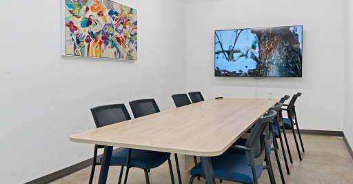 Conference Rooms in Small Warehouse Space