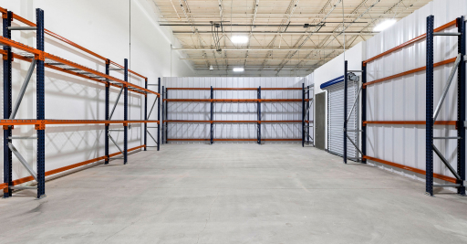Small Warehouse Space Industrial Racking in North Richland Hills Fort Worth, Texas