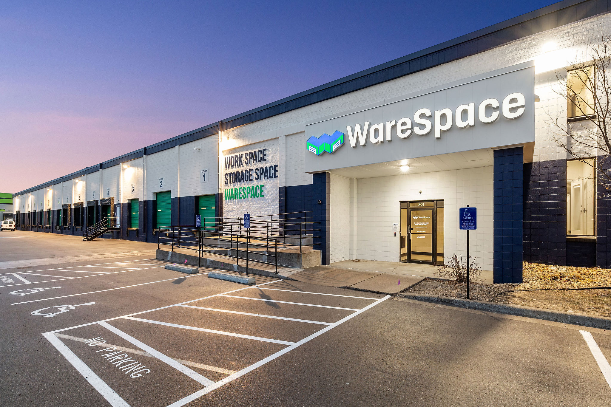 WareSpace - St. Paul - Main Entry